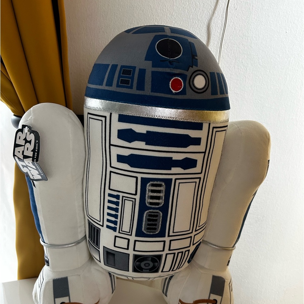 COPY - Star Wars R2d2 pillow cushion plush NWOT